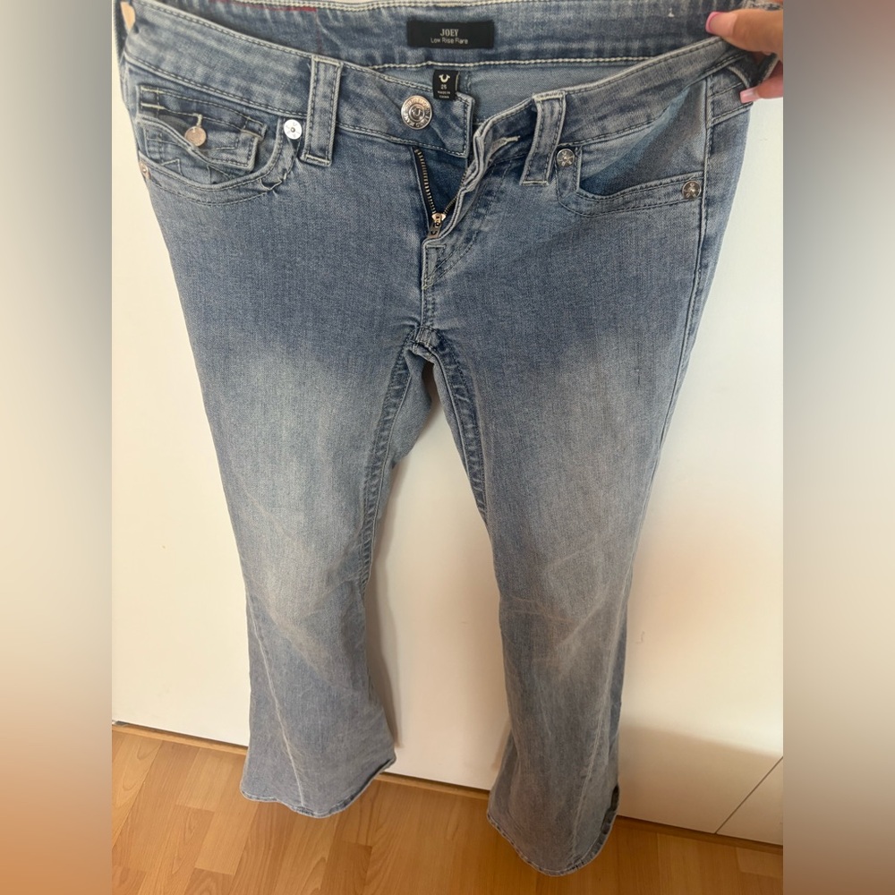 True Religion Joey Low Rise Flare Jeans